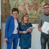 Presenting of Visegrad Summer School Certificates- 11 July 2014. Photo: Paweł Mazur