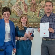 Presenting of Visegrad Summer School Certificates- 11 July 2014. Photo: Paweł Mazur